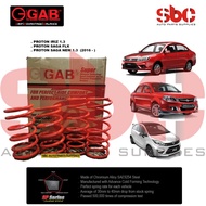 SBC AUTO - GAB SPORT COIL SPRING PROTON SAGA FLX , IRIZ 1.3 , NEW SAGA 1.3 2016  (1SET)