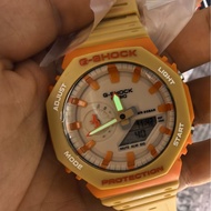 g-shock cafe kitsune x GA-2110MK Men water-proof watch Man's Hand Clock watch case fashion resin wat