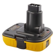 DCA1820ตัวแปลงแบตเตอรี่20V สำหรับ DeWalt 18V เครื่องมือแปลงสำหรับ DeWalt แบตเตอรี่ลิเธียม20V DC9096 