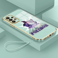 Casing HP For Samsung Galaxy A33 5G A34 5G A35 5G M33 5G M34 5G Case Casing Angry Ghost Pattern HP C