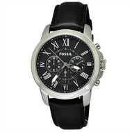 FS4812 - Fossil Grant Chronograph Black Dial Watch. 2 Yrs International Warranty. 100% Original & Ge