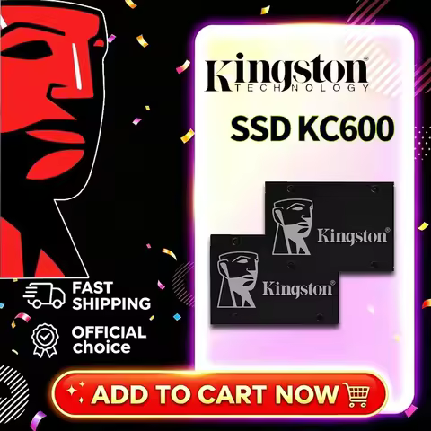 Kingston KC600 2.5 Inch SATA 3 SSD 256GB 512GB 1TB 2TB Internal Hard Disk For Laptop And Desktop Com