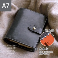 Sổ Tay Kế Hoạch Ngày A7 M5 Bằng Da Mềm Sổ Tay Du Lịch Di Động Retro Sổ Tay Văn Phòng Phụ Kiện Văn Ph