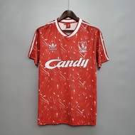 89-91 Football Liverpool Home Retro Jersey 1RYU