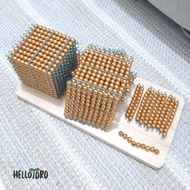 Montessori golden beads (decimal system)