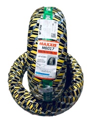 ยางนอก ( MAXXIS ) M6017 รุ่น Vespa VespaLX หน้า 110/70-11หลัง 120/70-10 )