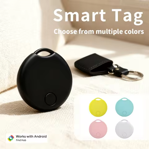 Smart GPS Tracker for Android Google Certified Tag for Google's Find Hub Global Locator for Samsung 