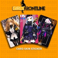 FRONTLINE GIRL - ANIME - GAMING - T*G STICKER - BANK CARD STICKER - DEBIT CARD STICKER - ATM CARD ST