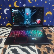 Laptop MSI-16P5 Core i7-8750H Vga Nvidia Geforce GTX 1060 6Gb Ram 16 Gb SSD 256 Gb