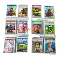 Gambaran Kwartet 6.5x5 cm Gambar Umbul besar Mainan kartu kuartet besar dan tebal 1 pack isi 32 kart