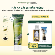 Mặt nạ đất sét Bản Phùng làm sạch sâu ngừa mụn làm thoán và dưỡng ẩm da SKIN HERITAGE 70ml