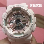 [Protective Film] Suitable for Casio GMA-S110/BA-130 Watch Tempered Film BA110/112 awg-m100 Watch Fi