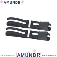 AMUNDR 2pcs Occlusion Training Bands, Adjustable Quality Fabric Blood Flow Restriction Bands, 3mm Ex
