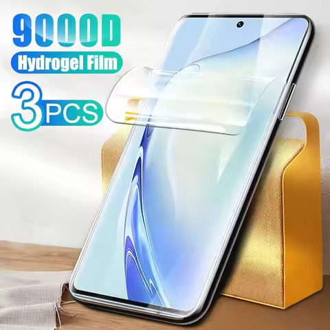 3PCS Full Cover Hydrogel Film For Vivo V29e Screen Protector For Vivo V29e V29 e V29 Lite 5G Film Fo