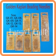 Golden Kaplan Beading Needles / Jarum Jahit