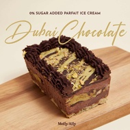 (Ice-Cream Cake)  Dubai Chocolate Parfait