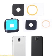 Love Back Camera Lens Glass Cover Frame Replace with Sticker for GalaxyNote 4 N9100