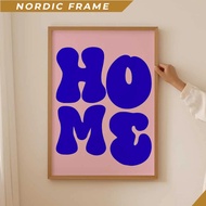 Wall painting, Pink Home Poster for Funky Home Decor- Aesthetic dopamine Wall Art for aesthetic Prep