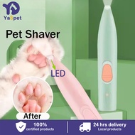 Pet Shaver Dog and Cat Foot Trimmer Electric Cat Shearing Machine Pet Paw Hair Clipper Shaver Groomi