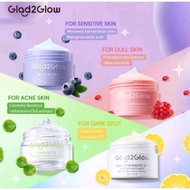 GLAD*2GLOW Ceramide, Pomegranate, Kiwi, Yuja Symwhite 377, Retinol, Centella Moisturizer 30 gr | Fac