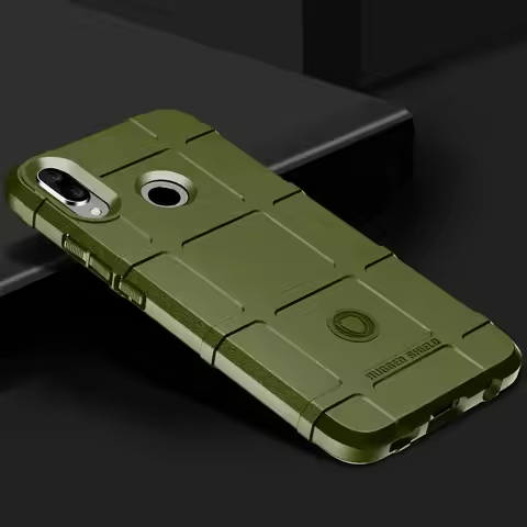 For Huawei P smart Plus 2018 nova3i Shockproof Shield Case Anti Knock Matte Back Cover for p smart+ 