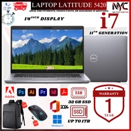 Intel Core i7 (11th Gen) Dell Latitude 5420 32GB RAM / 1TB SSD | Premium Business Laptop | 14” FHD D
