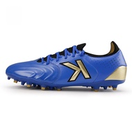 รองเท้าฟุตบอล KELME สำหรับผู้ชาย ด้านหน้าทำจากหนังกระรอก รองเท้าฝึกซ้อมในสนามหญ้าเทียม รองเท้าแข่งขั