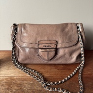 PRADA Glace 牛皮鏈帶包