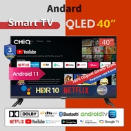 ·40 Inch Tv, Smart Tv, Android Smart Tv, 4K Uhd Wifi, Digital Tv, Cheap Tv, Flat Screen Tv, Youtube,