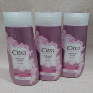 [ 3 PCS ] CITRA BODY LOTION PEARL 110 ml / 3 Pcs Brightens Body / Hand Body