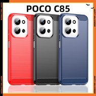 {With Electronic Invoice} POCO C85 Carbon Fiber 25078PC3EG Shock-resistant Phone Case POCO C85 Phone