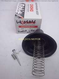 KARET VAKUM ASSY / SKEP KARBURATOR HONDA CS1 CHOHO DIAFRAGMA VACUM KARBU HONDA CS 1 CS ONE