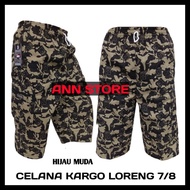 Men's cargo shorts 7/8, 7/8 camouflage cargo shorts, Men's cargo pants