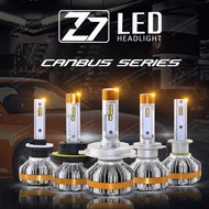 Car Headlamp 2 PCS / SET Z7 Canbus Series LUXEON ZES Car LED Headlight Bulb 880 HID LED Bulb Lampu K