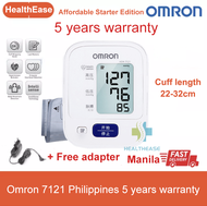 【5 Year Warranty】 Omron blood pressure monitor HEM-7121 Original Automatic Upper Arm Digital Blood P