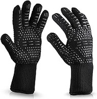 Heat Resistant Gloves - 932°F Extreme Heat Resistant Oven Mitts| EN407, EN420 Certified Grill Gloves