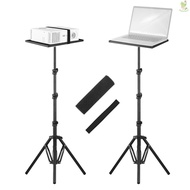 Universal Laptop Projector Tripod Stand &amp; Holder Aluminum Alloy Computer Projector Floor Stand 41-135cm/ 16-53in Ajudtable Height for Stage Studio Outdoor Use  [24NEW]