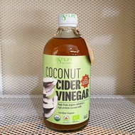 Coconut Cider Vinegar USDA Organic (ปริมาณสุทธิ 480 ml.) น้ำส้มสายชูหมัก ธรรมชาติจาก มะพร้าว ออร์แกนิก ไซเดอร์ CCV