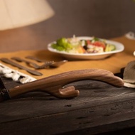 【預購】鹿角料理夾-胡桃木