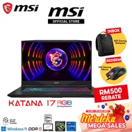 MSI KATANA 17 B13VFK-064 17.3" FHD 144Hz Gaming Laptop (i7-13620H/16GB DDR5/1TB PCIe/RTX4060 6GB/17.3"FHD/Win11/2Yrs)