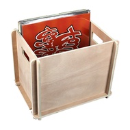 Vinyl Record Storage Box Self-Detachable Record Storage Box Can Hold 40cm 40-45 Records