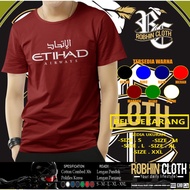 Etihad Airways T-shirts Aviation Company T-shirts