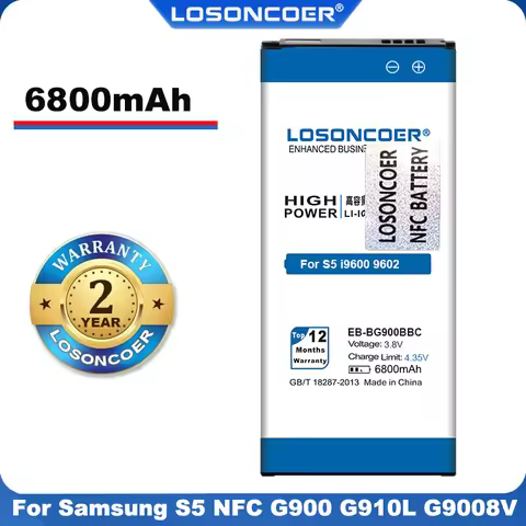 7900mAh EB-BG900BBC EB-BG900BBE EB-BG900BBU For Samsung GALAXY S5 i9600 i9602 9006V i9605 G900 G9008