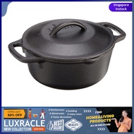 [sg stock] Lodge Cast Iron Serving Pot, 1 Qt, Black