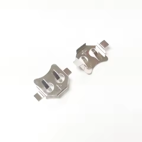 5pcs/lot SMT BK-870 Precision Stamping High Quality Button Cell CR1025 Battery Holder, CR1025 Batter