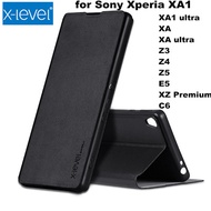 X-Level Luxury PU Leather Case for Sony Xperia 10 Plus XA2 XA1 ultra Z2 Z3 Z5 Plus XZ premium XZS XZ