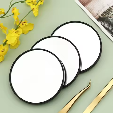 8.8CM 5X/10X/15X Makeup Cosmetic Home Magnification Shower Glass Magnifying Mirror Suction Cup Women