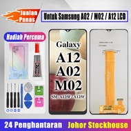 Techparts Original LCD Untuk Samsung Galaxy A02 / M02 / A12 LCD