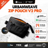 【GRAND LAUNCH 🇸🇬】 URBANWEAVE Zip Pouch Pro V2 X-Pac® | Tech Organizer Pouch | Aer | EDC Wallet | Coi
