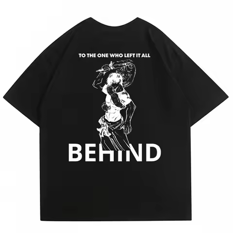 Japanese Anime Clothes Cartoon Fushiguro Toji Graphic T-shirt Men Fashion T Shirt Male Manga Fashion